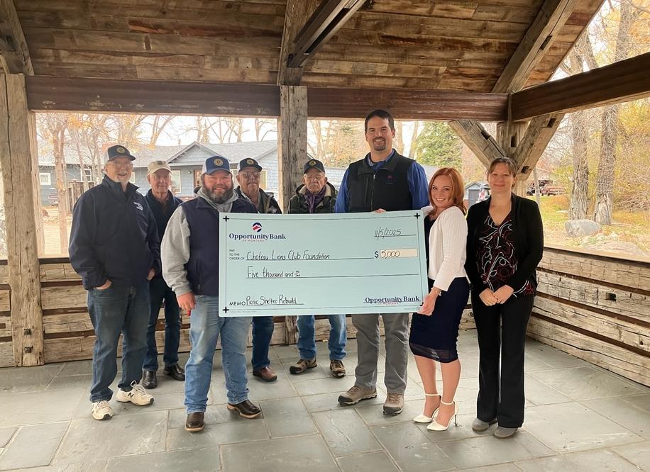 Choteau Park Picnic Shelter